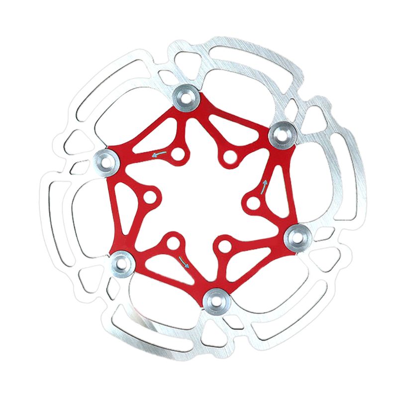 Bicycle 140mm 6 Bolt Disc Rotor Brake MTB Road Bike Bolts Disc Floating Rotor CORF: R