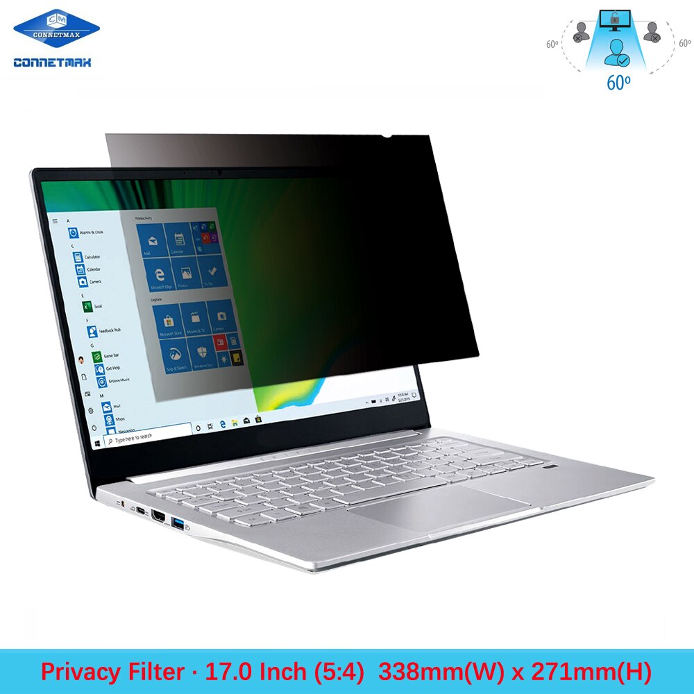 17 &quot;inch (Diagonaal Gemeten) Anti-Glare Privacy Filter voor Standaard Scherm (5:4) laptop Lcd-monitoren