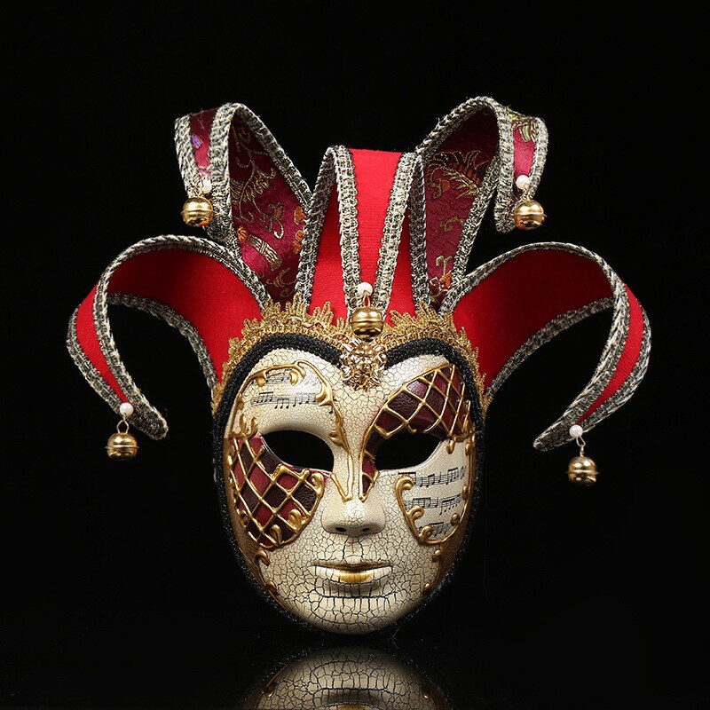 Volwassen Venetië Maskers Partij Masker Feestelijke Benodigdheden Maskerade Masker Kerst Halloween Venetiaanse Kostuums Carnaval Anoniem Maskers: red