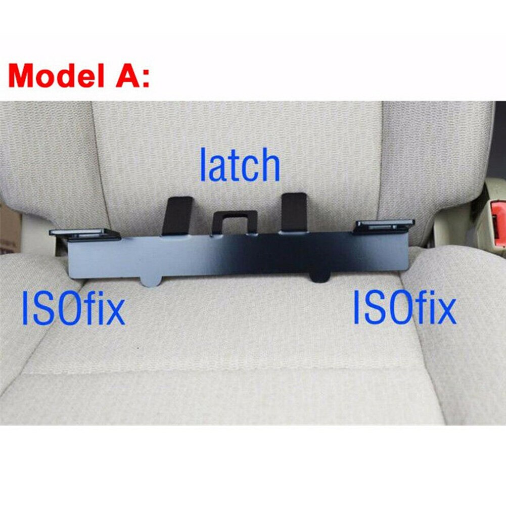 Portón trasero para cinturón ISOFIX Latch Compact Bracket Universal accesorio de guía de coche conector para SUV asiento de seguridad infantil automotriz