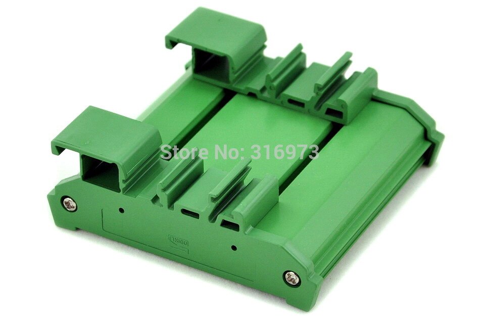 DIN Rail Mounting Carrier, for 72mm x 120mm PCB, Housing, Bracket.