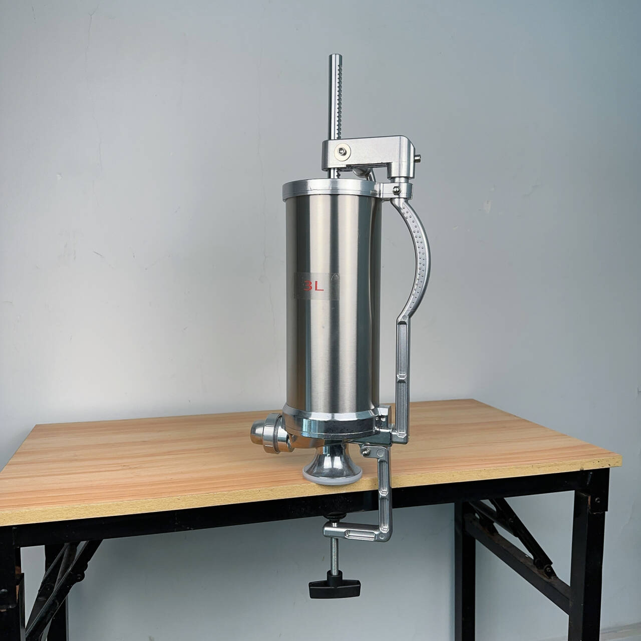 3L Handleiding Worst Machine Roestvrij Staal Worst Maker Huishoudelijke Verticale Stuffers Krachtige Multifunctionele Worst Machine