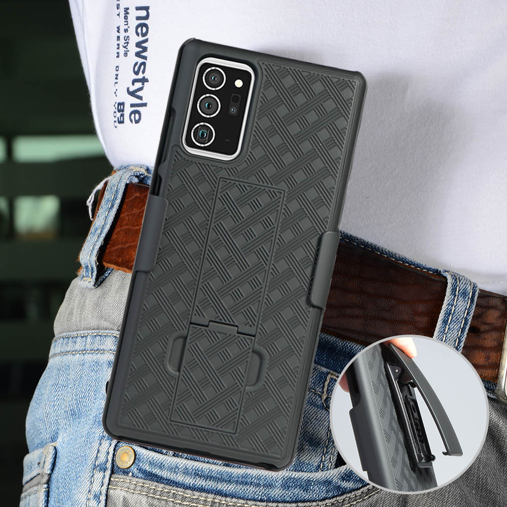 Running Sport Holster Back Case Kickstand Swivel Belt Clip Cover Voor Samsung Galaxy Note 20 Ultra Note20 Note20Ultra