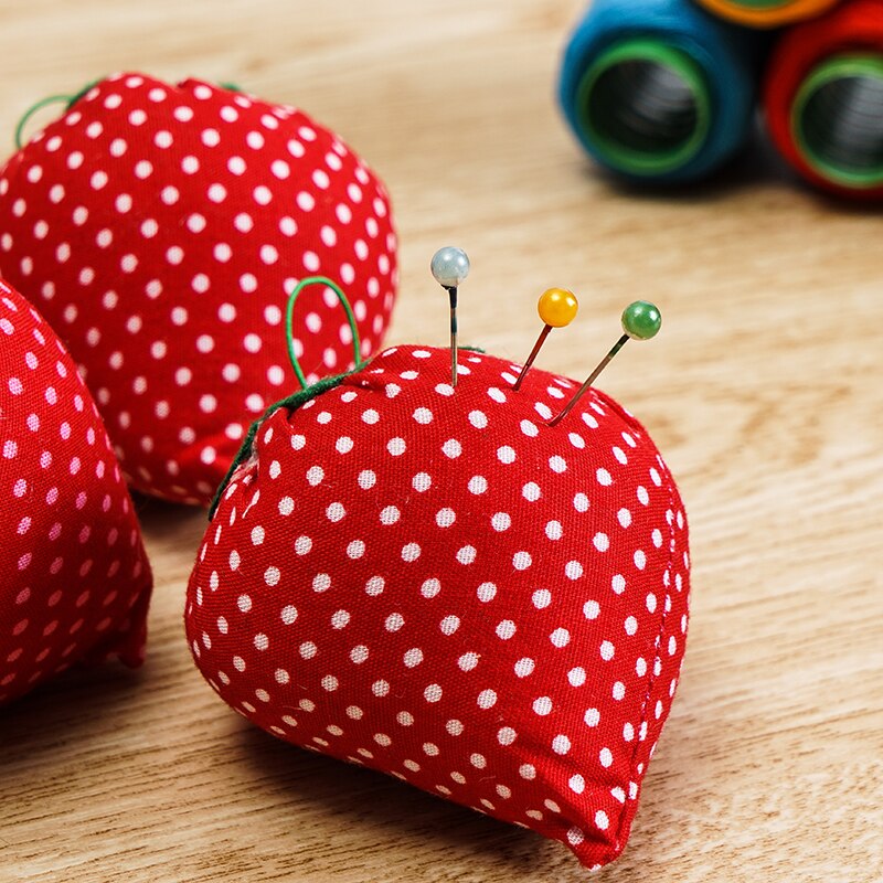Sewing Pin Cushion DIY Handcraft Tool Stitch Pincushions With Elastic Wrist Belt Needle Cushions Sewing Accessories TJ12201
