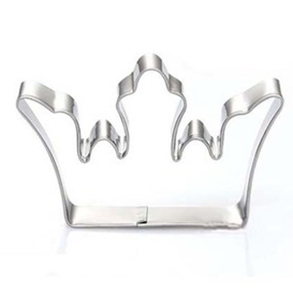 4 Stijlen Royal Crown Icing Set Stempel Mold Pancake Biscuit Cookie Cutter Kitchen Tools Rvs