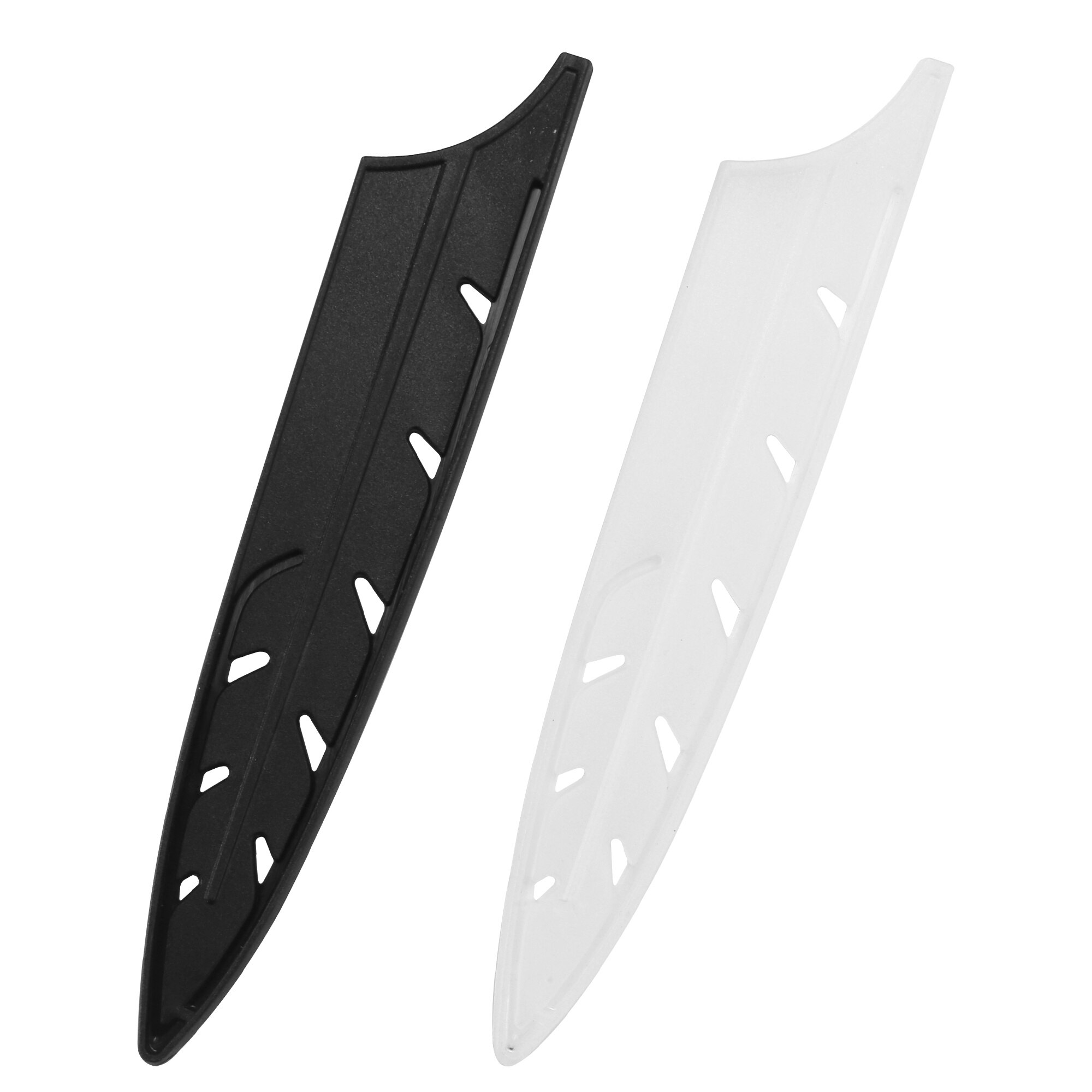 2 Pieces Utility Knife Blade Covers Plastic Knife Sheath Blade Guard Case 5'' Utility Knife Ceramic Knives Edge Protective Case