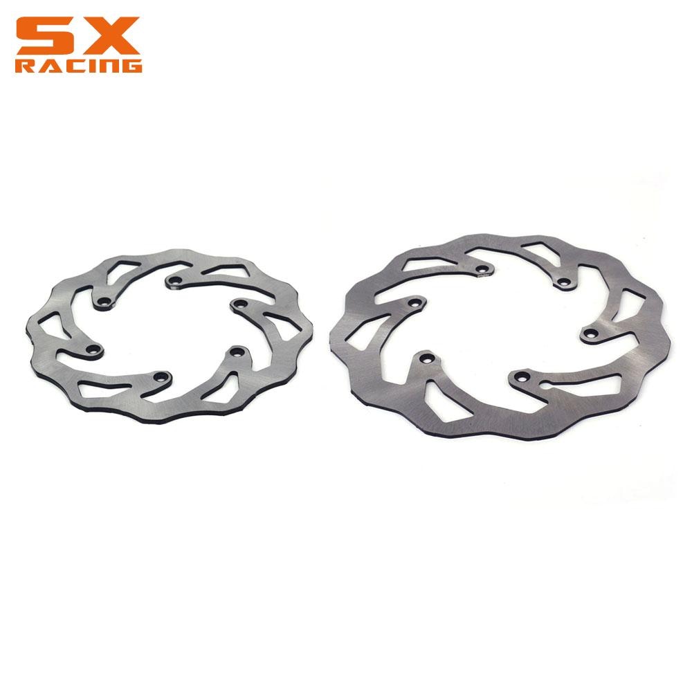 Motocykl przedni tylny hamulec tarczowy wirnika zestaw dla KTM EXC EXCF SX SXS SXF XC XCW XCF XCFW 380 300 350 SXC LC4 SC sześć dni