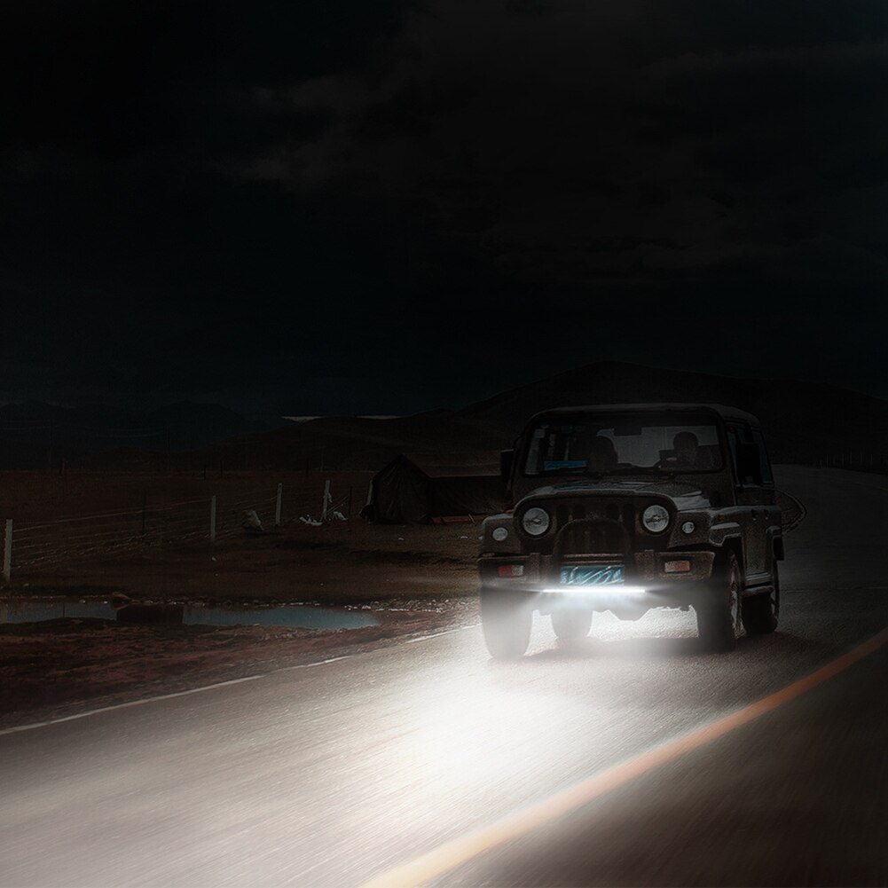 10 inch Ultra-Thin LED Light Bar Combo Beam Spot Flood Beam ATV Offroad SUV Spot light