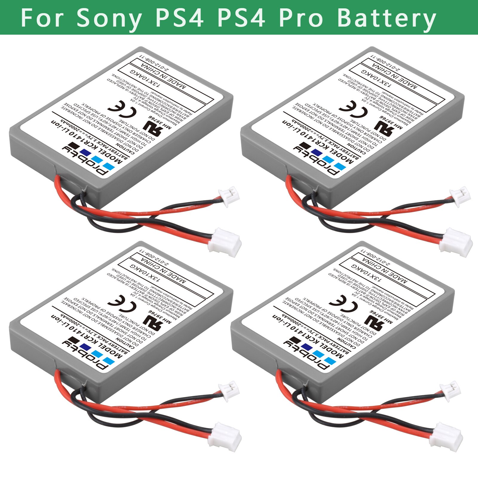 Batterie pour manette de jeu Sony PS4 dualshock 4 V1, contrôleur sans fil Bluetooth, Batteries rechargeables CUH-ZCT1E CUH-ZCT1U