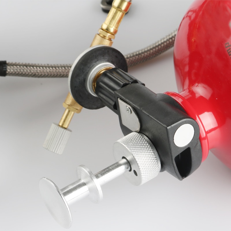 Jeebel Oil Stove Oil Box Pumb Outdoor Oil And Gas Mixing Non-preheating Oil Gas Mixing Pump with Plastic Box Camping