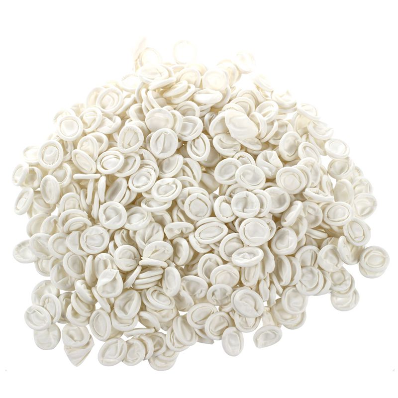 Protective One-off Rubber Latex Finger Cots Fingertips Gloves 480pcs: Default Title