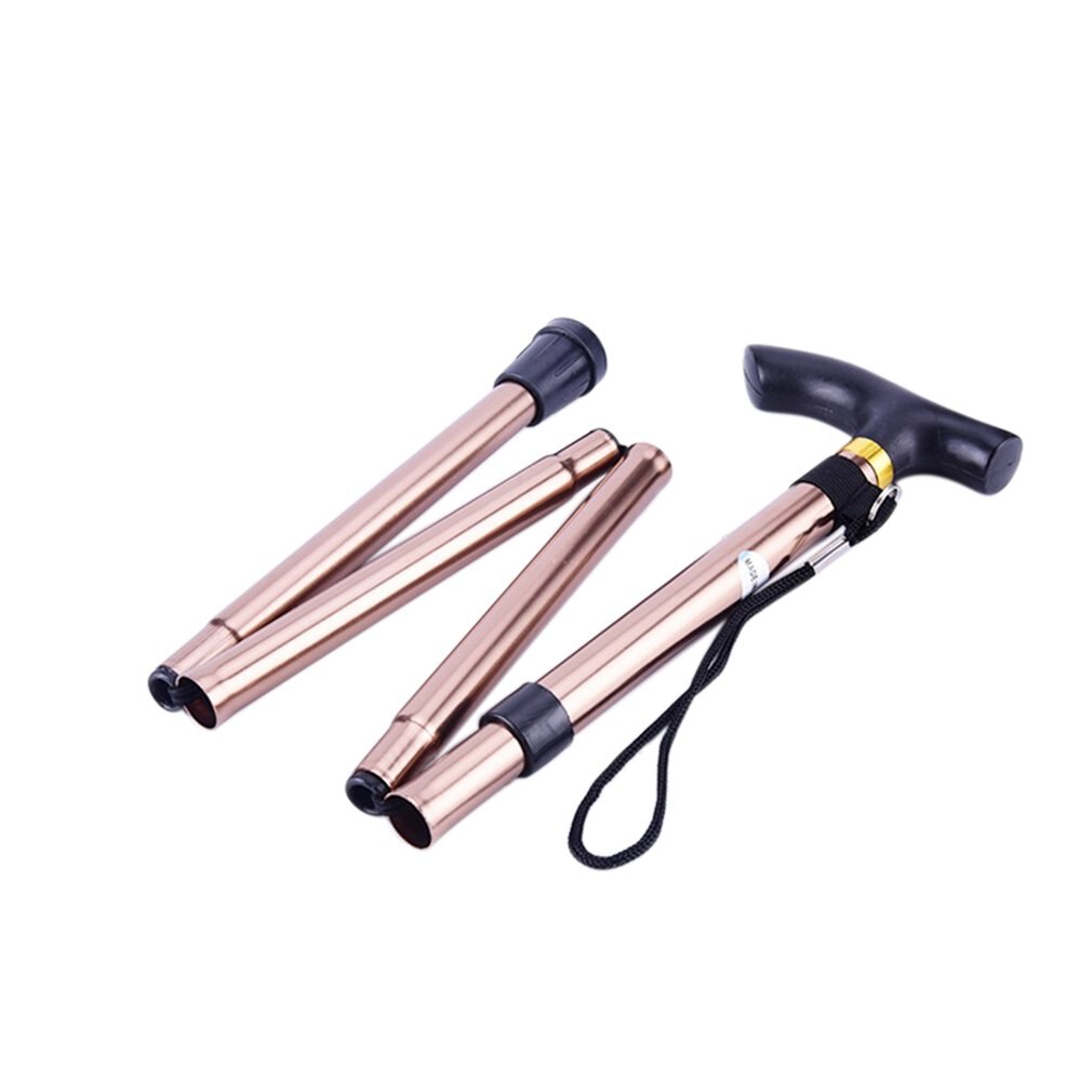 Walking Stick Aluminum Metal Easy Adjustable Colla... – Vicedeal