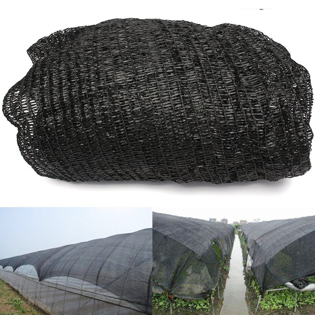 50% Sunblock Shade Cloth UV Resistant Fabric Greenhouse Plant Cover Garden Garage Sun Shade Cloth Mesh Shade