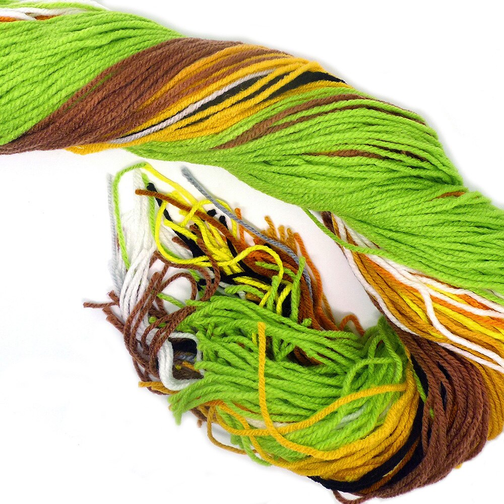 Kruissteek kussenhoes dieren familie bank kussen diy dikke kruissteek kits 100%  acryl garen kussensloop hobby & knutselen