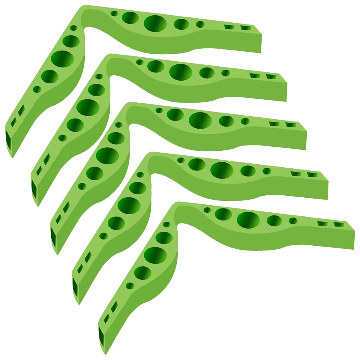 5PCs Face Silicone Nose Bridge Increases Breathing Space To Help Breathe Smoothly Anti-fogging Nose Bridge: 5pcs A