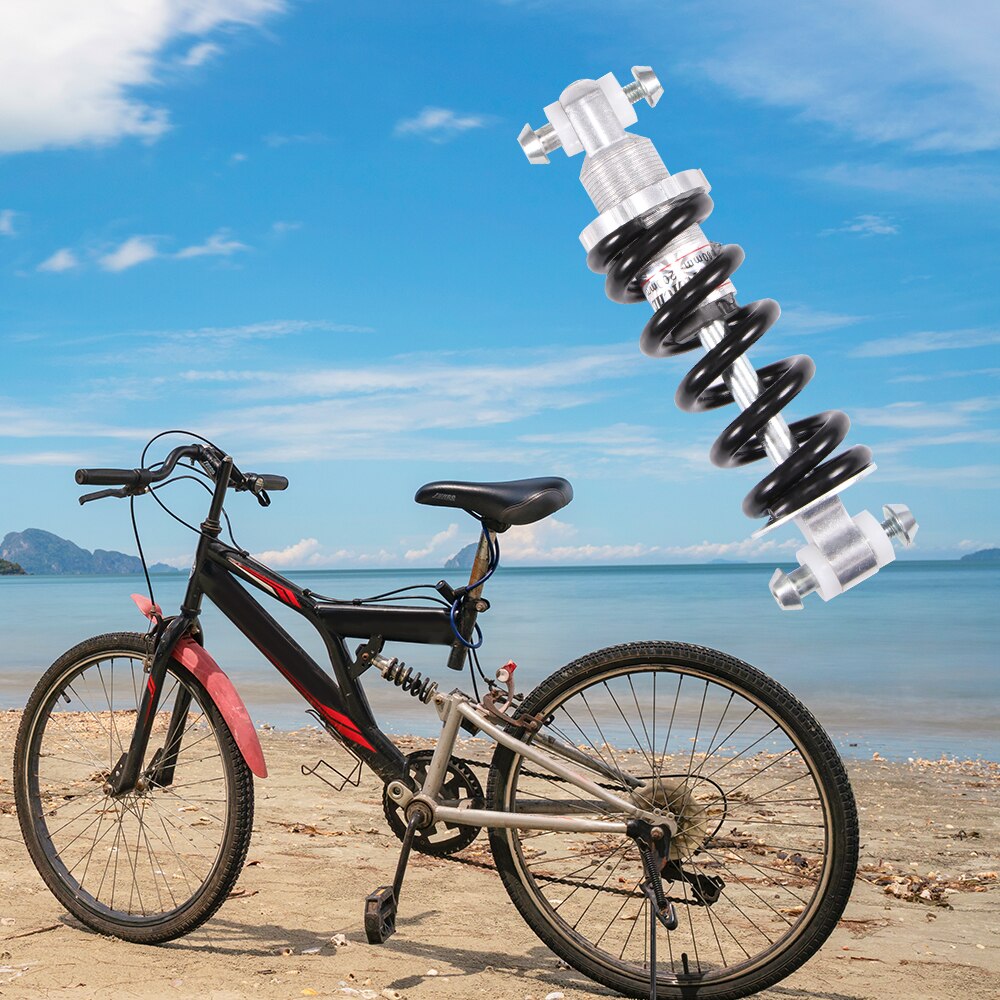 MTB Bike Shock Absorber Folding MTB Bike Bicycle Metal Rear Suspension Spring Rear Shock Absorber Bicycle Riding Accessory