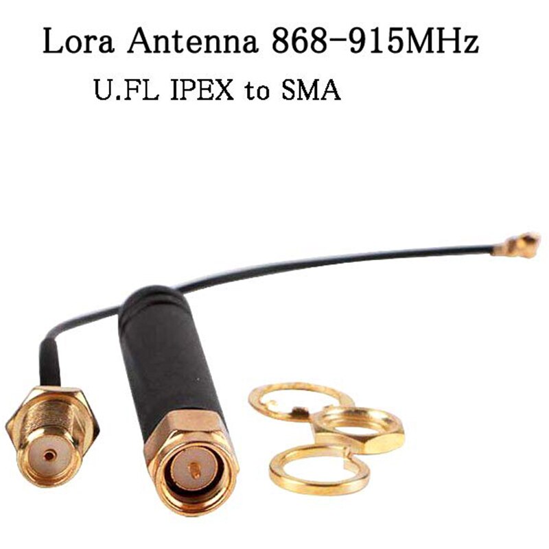 4Stck Für Lora Antenne 868-915Mhz,U.Fl Ipex Zu Sma Verbinder Zopf Antenne 3Dbi Für Wifi Esp32 Lora Modul Und Internet Von Th
