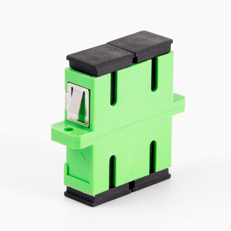 SC/APC Single Mode Duplex Fiber Optic Adapter SM Duplex fiber Coupler Flange Joint Fiber Optic Adapter Connector