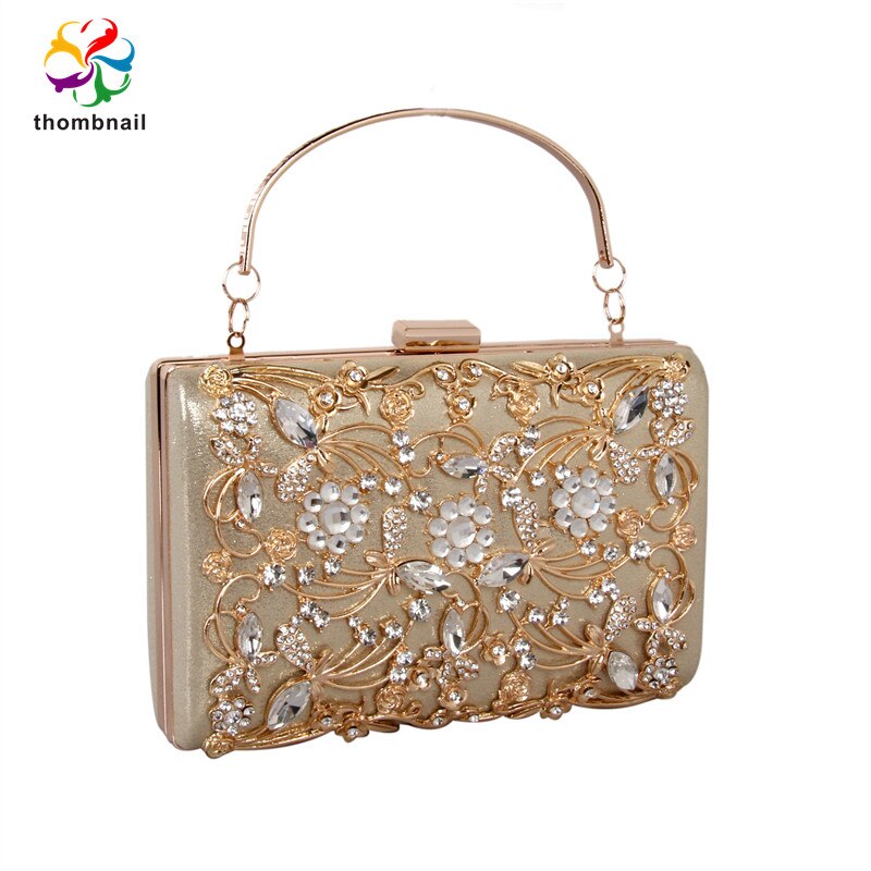 Lustige Tasche Frauen Kristall Diamant Kupplung Abend Taschen Damen Cocktail Party Geldbörsen Handtaschen Hochzeit Luxus Tasche: Gold