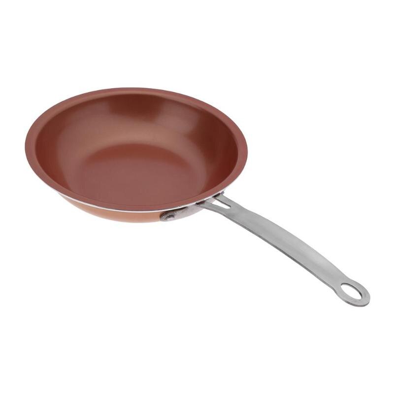 25.5 Cm Non-stick Koperen Koekenpan Met Keramische Coating En Inductie Koken Oven & Vaatwasmachinebestendig