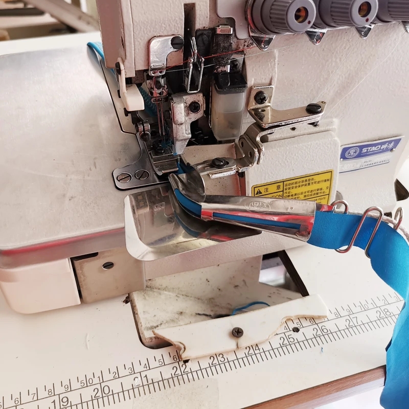 Cord Tape Binder Tape Cord String Piping Folder for Industrial Overlock Sewing Machine Rolling Rope Pressing Rope Rolling Edge