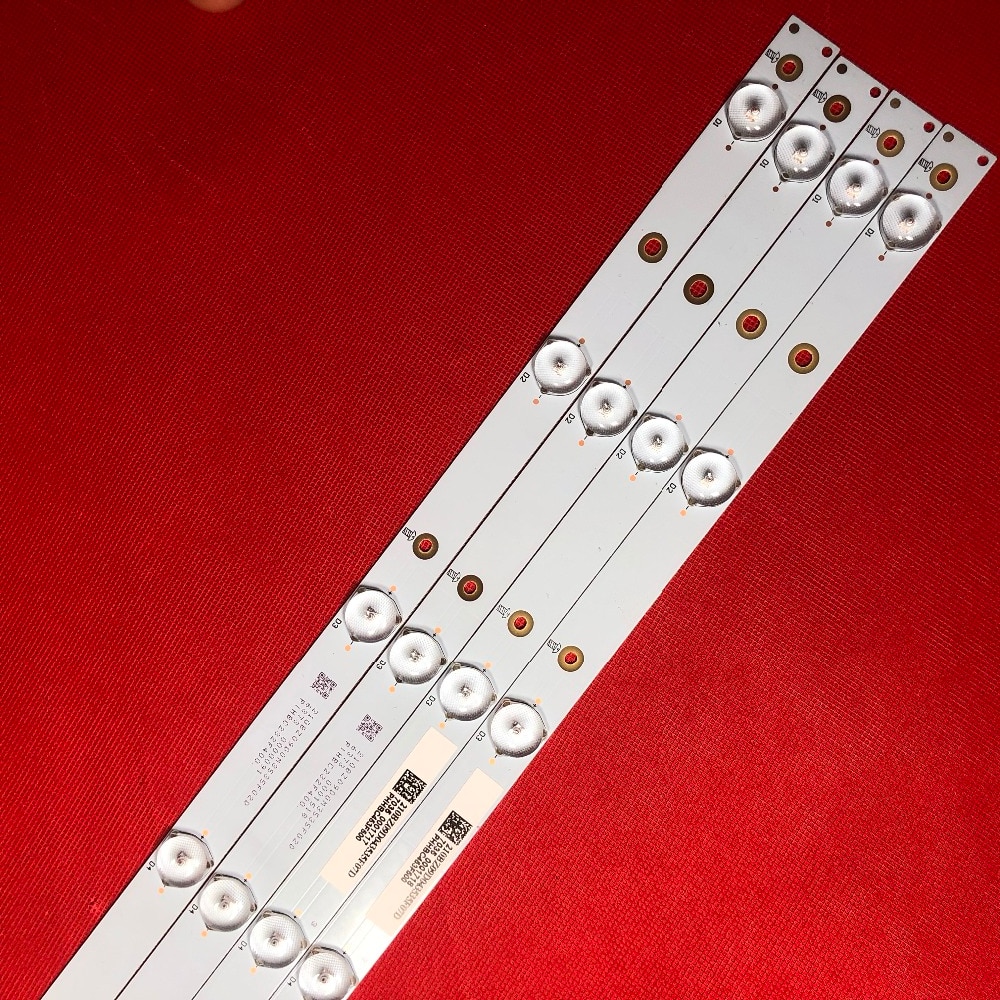 4Stck LED hintergrundbeleuchtung 9 allgemeine TV hintergrundbeleuchtung 6 v lichter gelten artikel 39 "40" zoll 42 "zoll p ilips lampe GJ-2K16 E349376