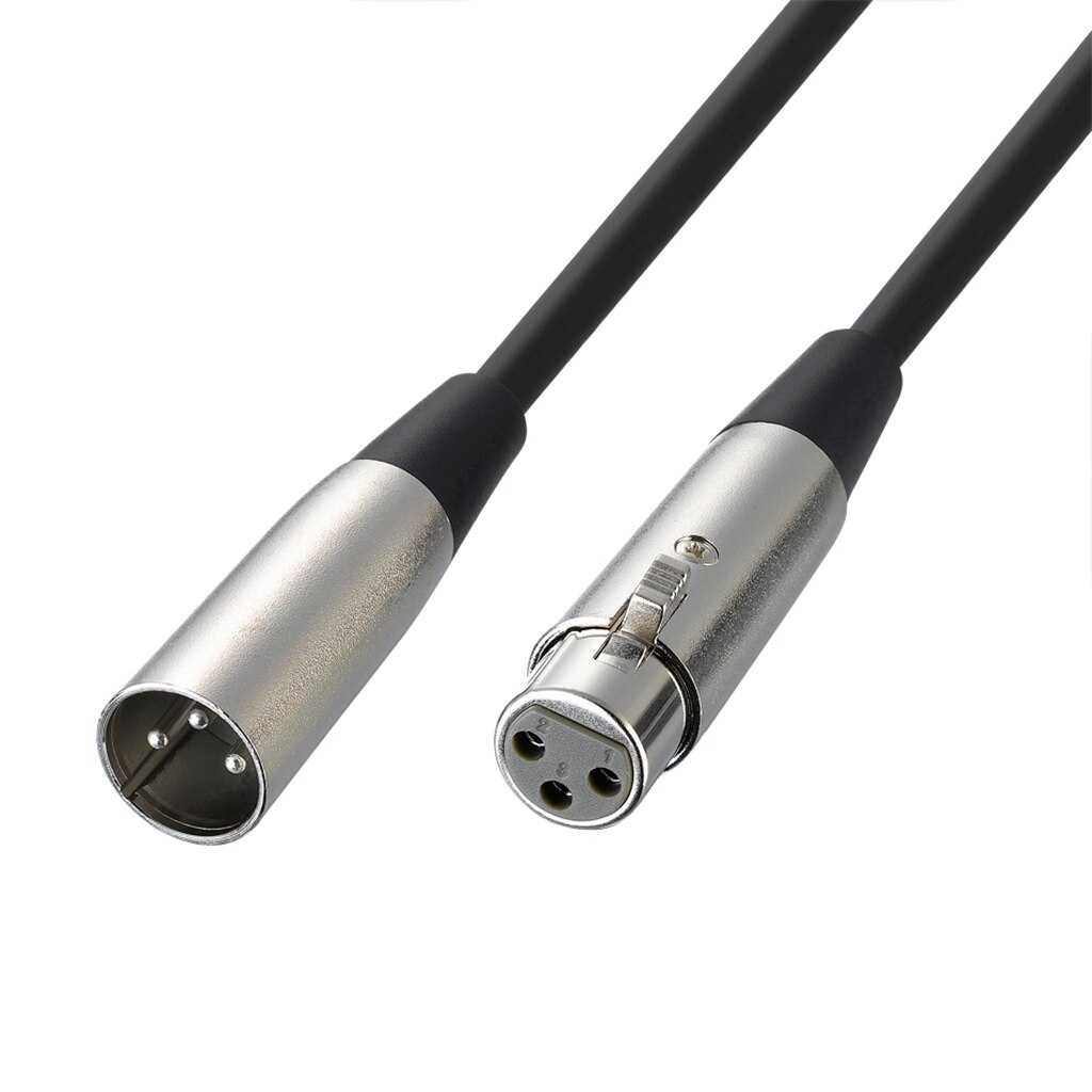 3ft /6ft /10ft /16ft /20ft /33ft /49ft /65ft Microphone Lead XLR Patch Cable Male to Female Extension Mic Cable