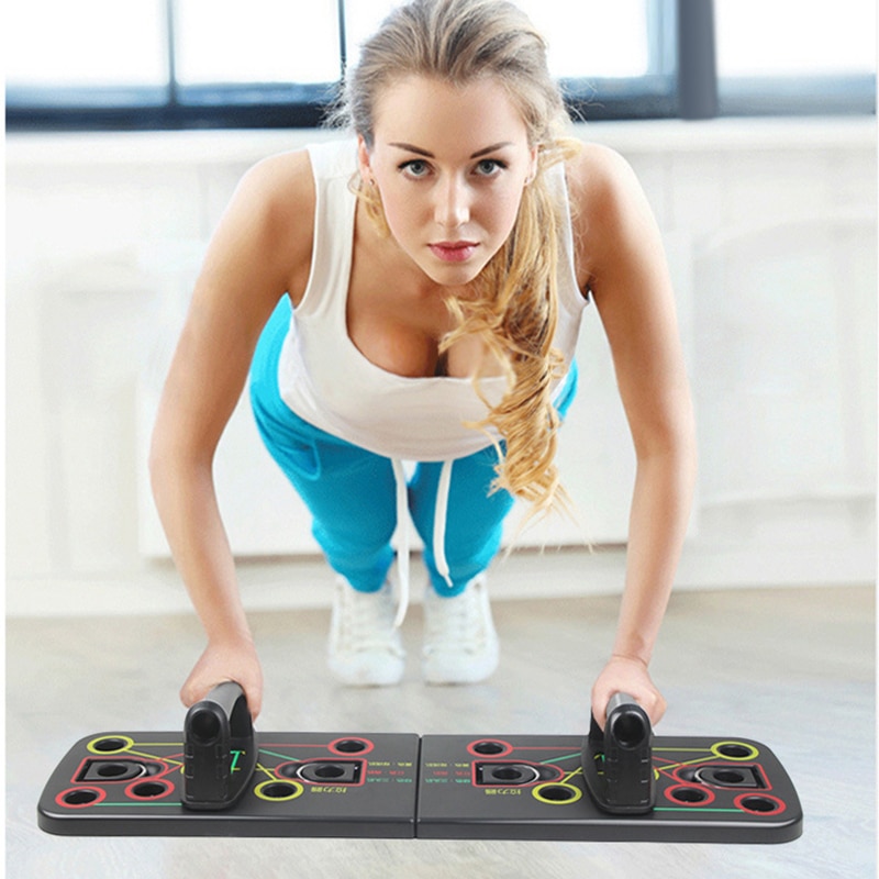Corps entier exercice musculaire push up maison de support de coffre pliant entraînement musculaire conseil multifonction câble pousser stand