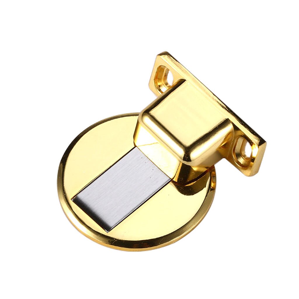 1pc Door Suction Device Suction Door Stops Stainless Steel Invisible Zinc Alloy Anti Collision Door Block Magnetic Door Stops: F