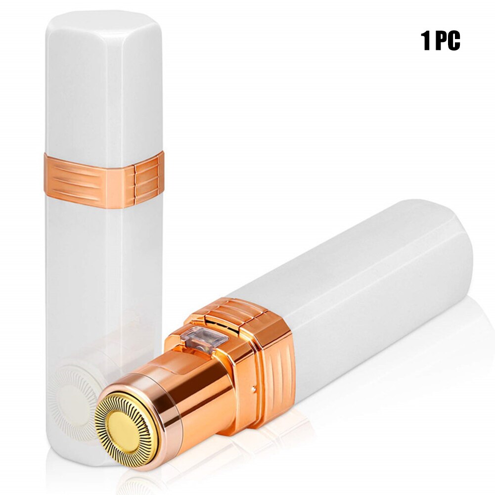 Épilateur électrique à LED pour femmes, Mini rasoir Facial pour le corps, joues à faible bruit, rouge à lèvres Portable, indolore, en forme de voyage, à la maison