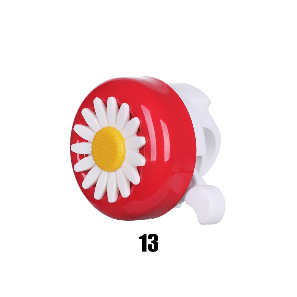 Mode 1Pc Kids Funny Fiets Bell Hoorns Fiets Daisy Bloem Kinderen Meisjes Fietsen Ring Alarm Voor Stuur Multi-kleur: 13