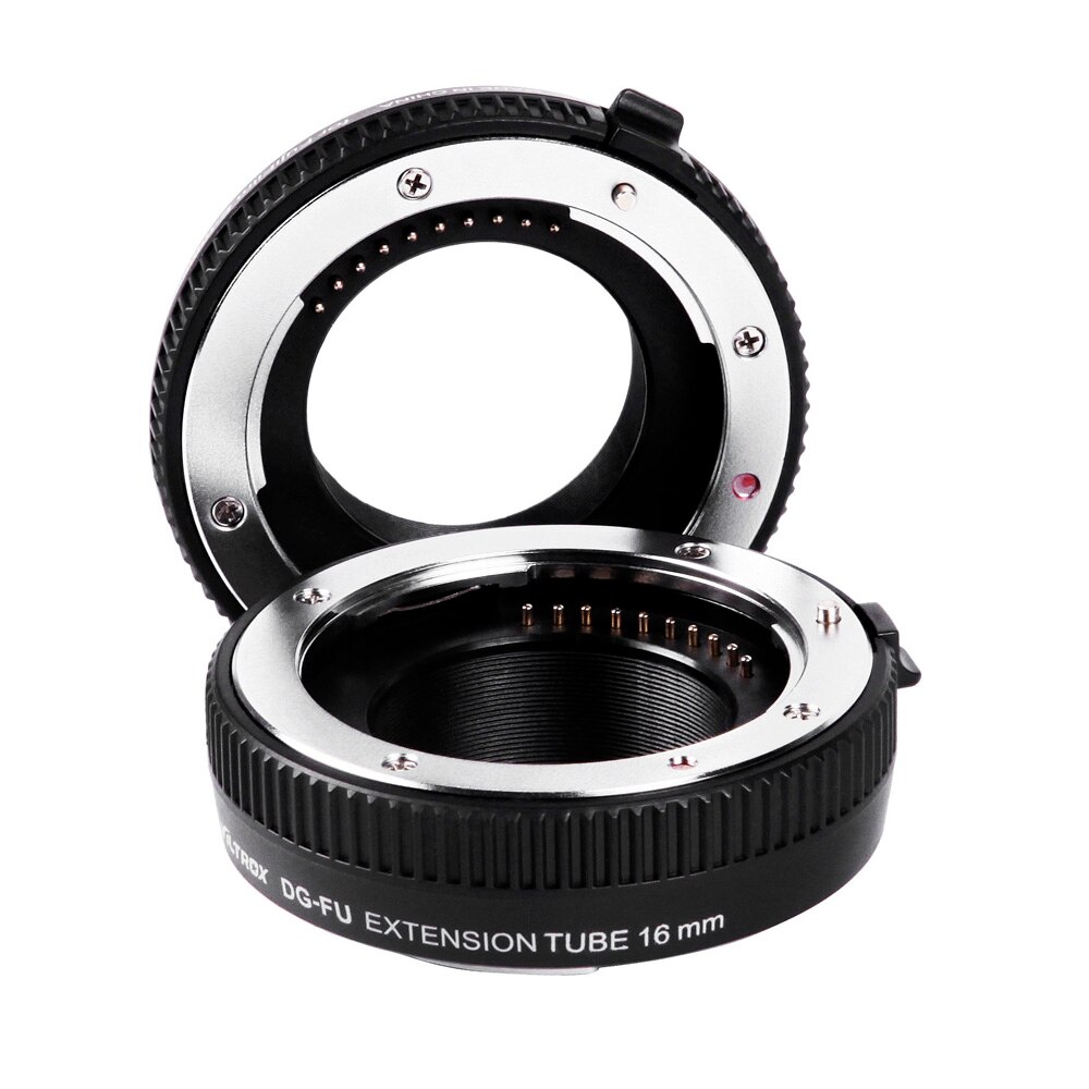 VILTROX DG-FU Auto Focus AF Lens Adapter Mount voor Fujifilm X Mount Macro Lens Extension Tube Ring 10mm 16mm Set Metalen Mount