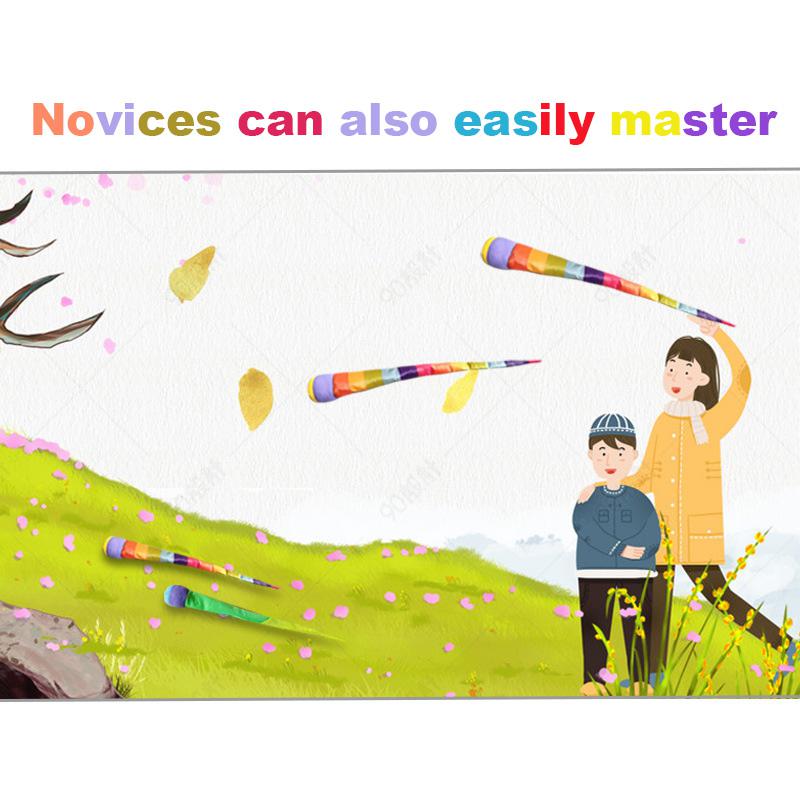 Hand Werfen Band Regenbogen Meteor Ball Sandsäcke Sitzsack freundlicher Spiele Ich bin Freien freundlicher Spielzeug Jungen Mädchen Jahre Enfantsports Spielzeug