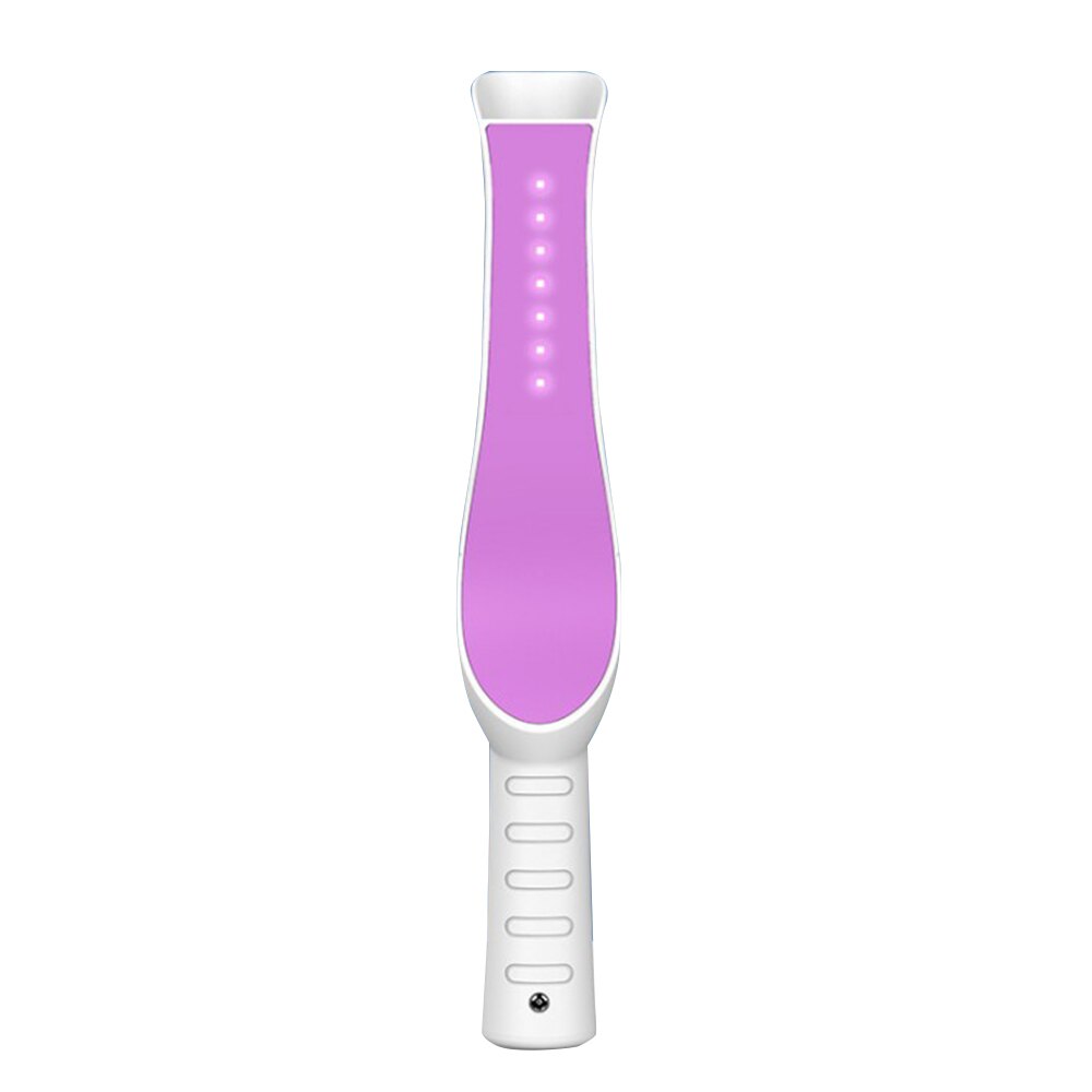 Uv-desinfectie Lamp Handheld Mini Sanitizer Uv Sterilisatie Verlichting Wand Uv Kiemdodende Lamptravel Huishoudelijke Wc Auto: Paars