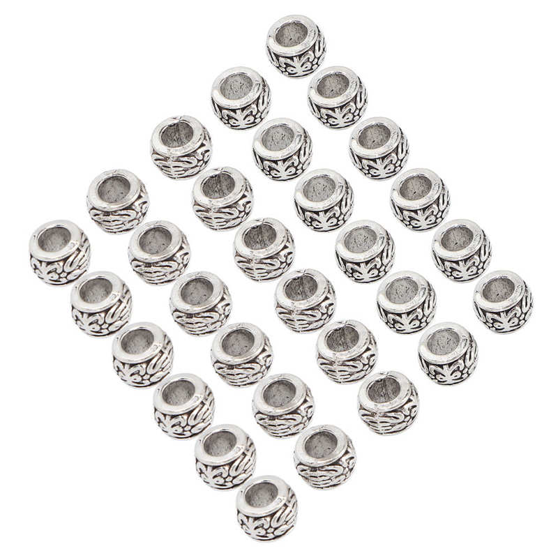 Beard Hair Beads Hair Tube Beads Simple for Daily Use for Men