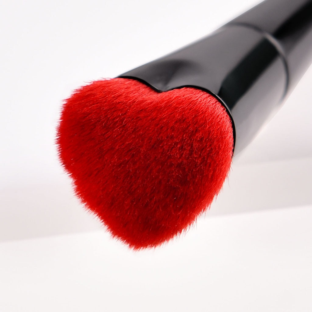 Make-Up Foundation Brush Makeup hartvormige Zachte Foundation Brush Multifunctionele Cosmetische Borstel Make Up Tools