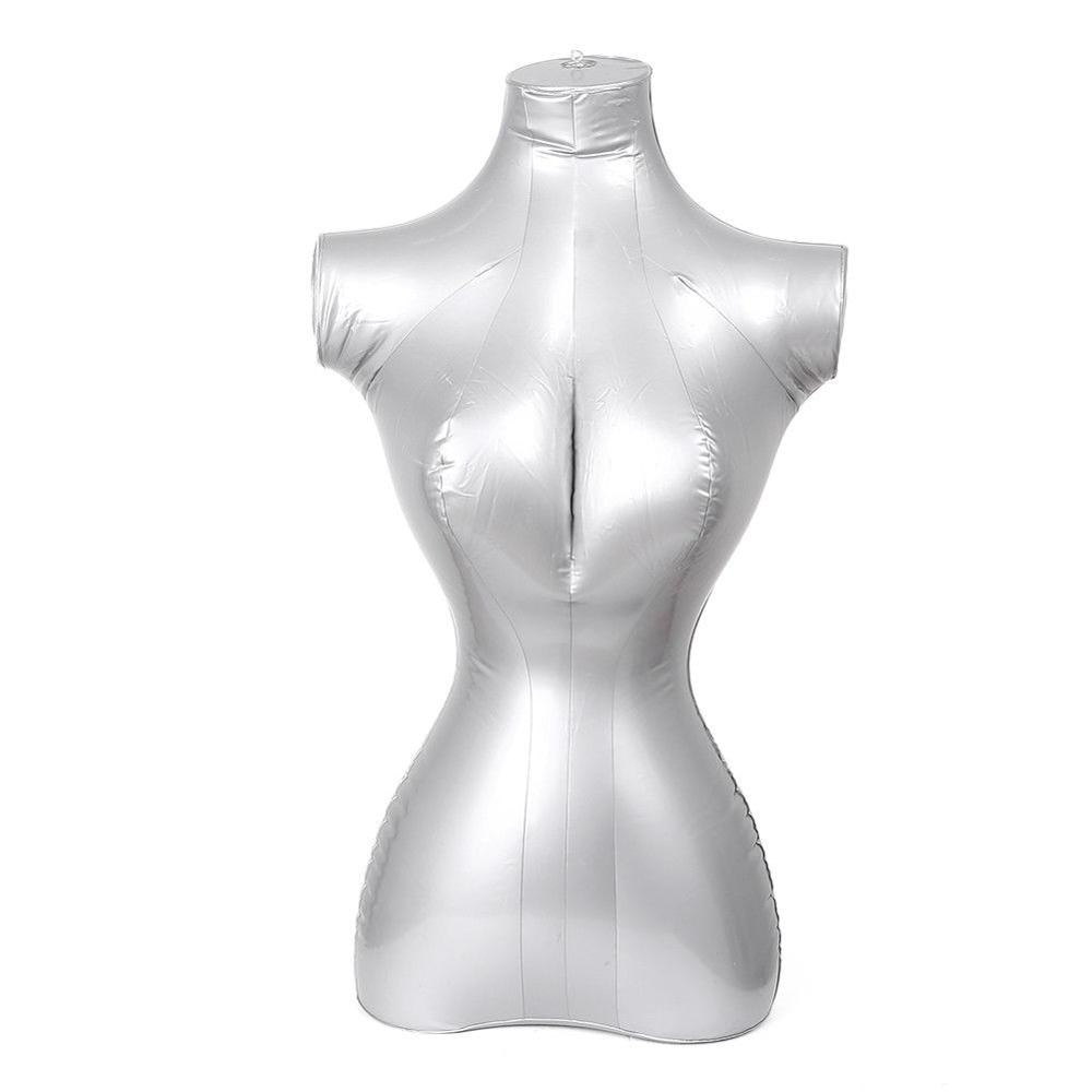1 pièces Mannequin gonflable modèle torse PVC sous-vêtements affichage femme corps complet 168cm stockage modèle Mannequin torse tailleur vêtements