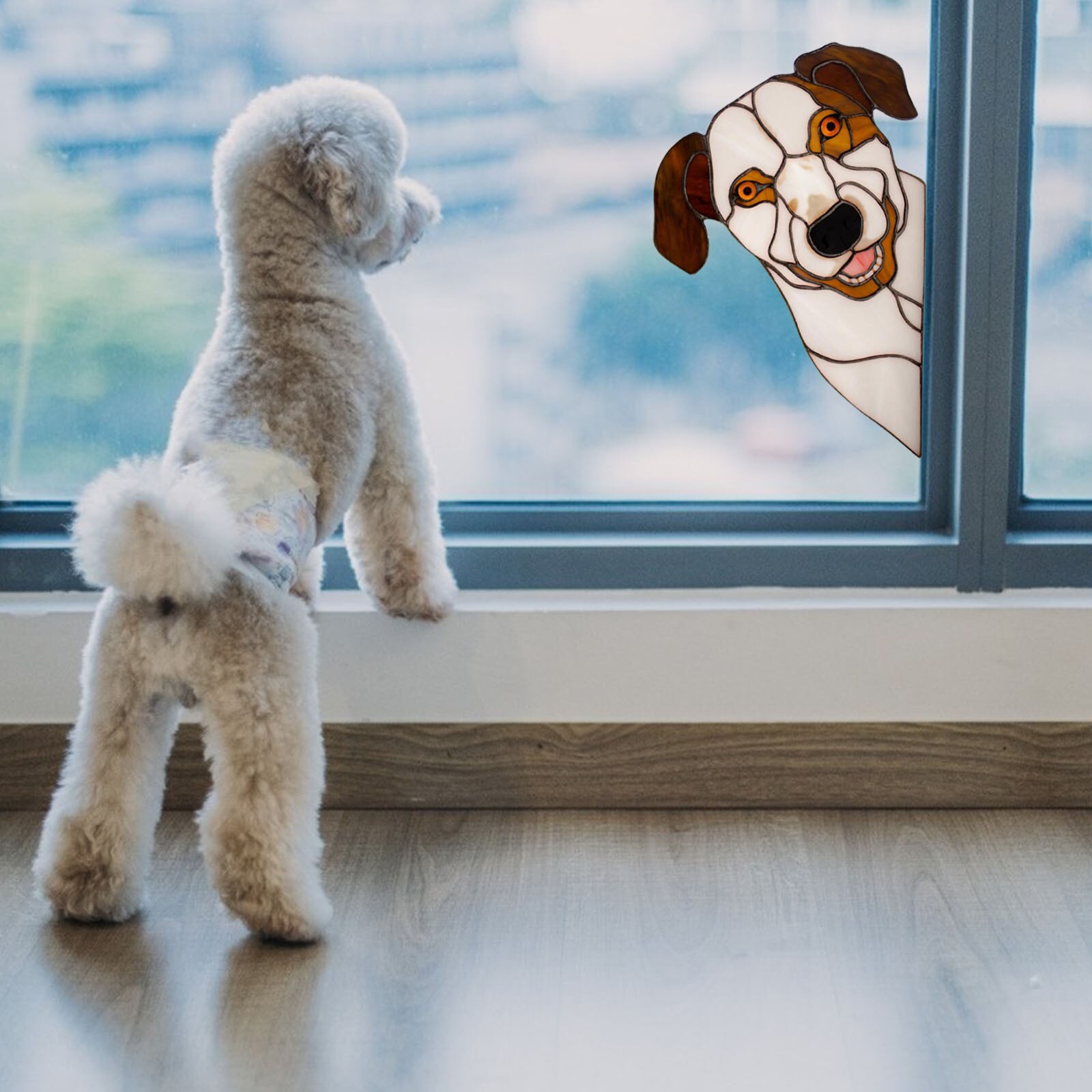 3d Pets Sticker Cute Animal Stickers Cat Pets Personality Interest Pet Stickers Decoration For Home Interest Pet Sticke