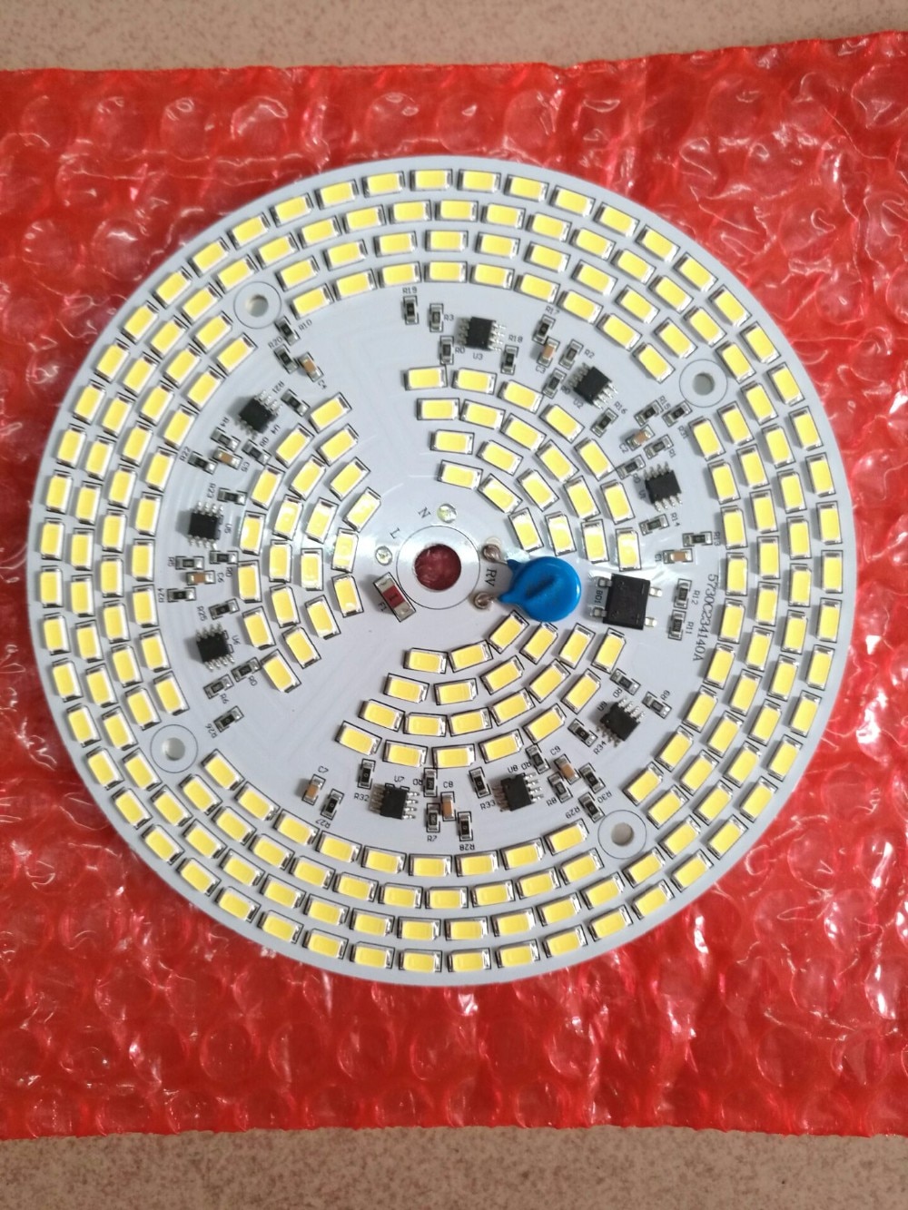 DIY LED 220v 5730 SMD dimmable led chip plate 30W WW CW integrated ic driver lamp panel Led PCB for Down Light bulb light