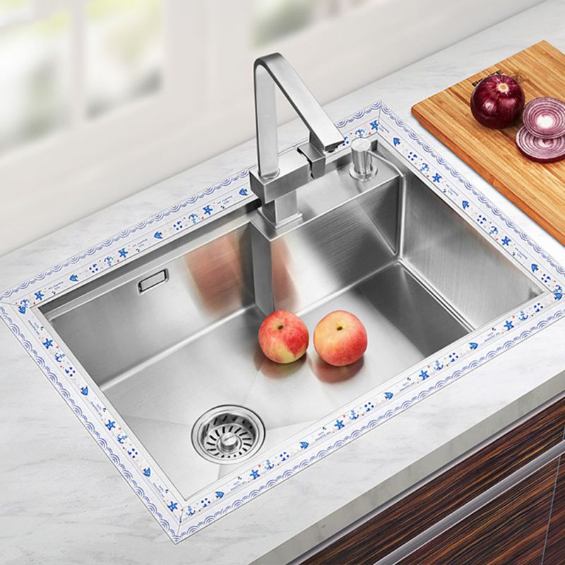 Kitchen Sink Waterproof Strip Caulk Strip Self-Adhesive Sealing Tape Toilet Bathroom Shower Bathtub Floor Wall Edge Protector