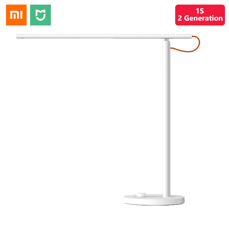 Original Xiaomi Smart Mijia LED Desk Lamp 1S 9W Table Lamp 4 Light Mode Dimmable Apple HomeKit Mi Home APP Siri Voice Control