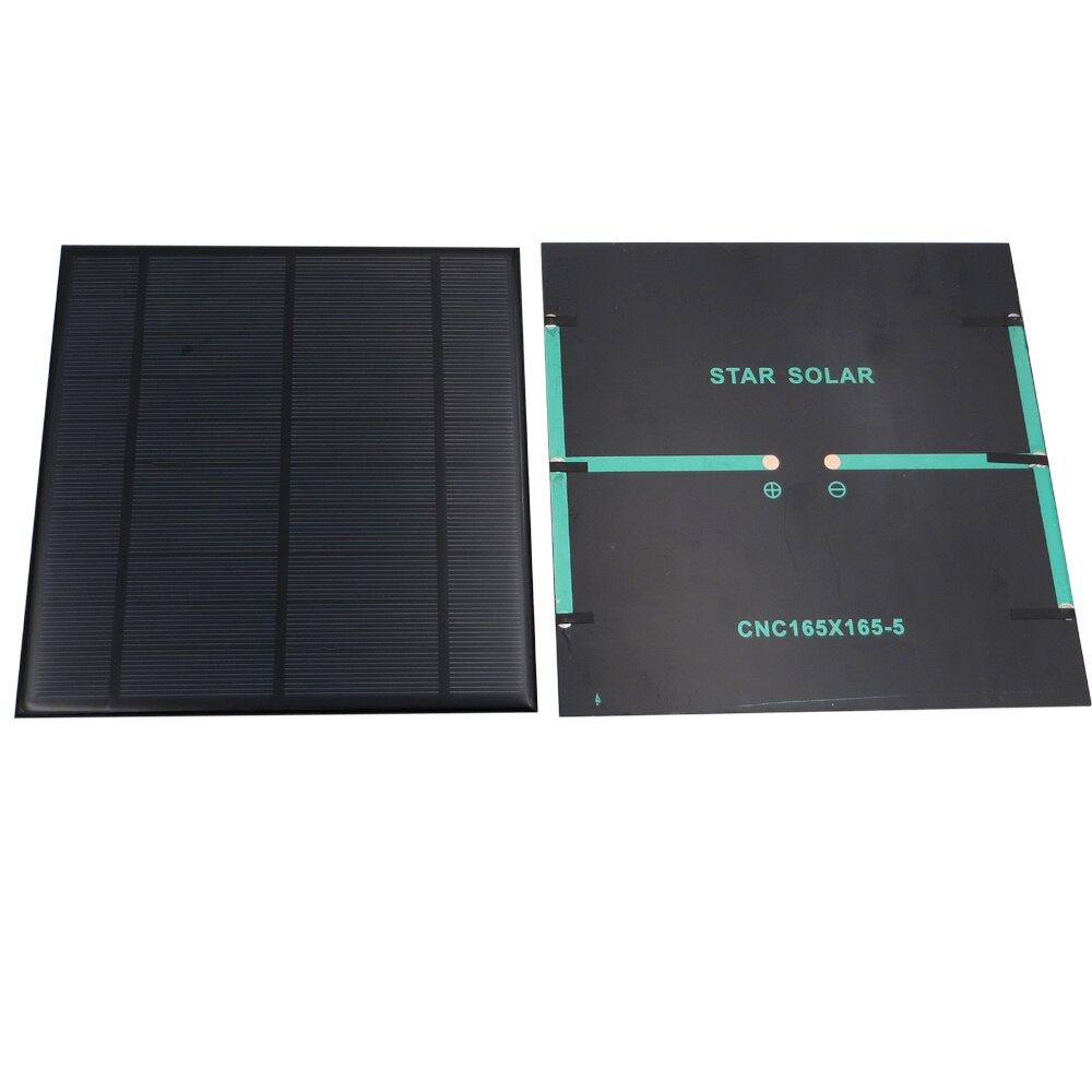 2 stks x Solar Module 5 v 4.2 w 840mA Draagbare DIY Kleine Zonnepaneel voor Mobiele Telefoon Oplader Thuis licht Speelgoed Zonnecel Onderwijs