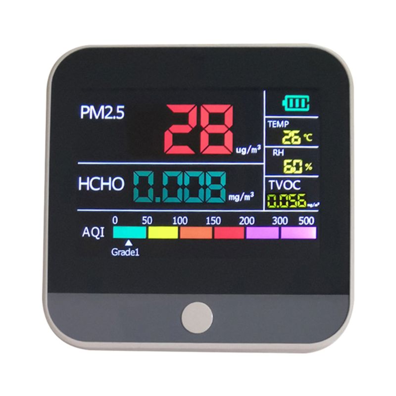 PM2.5 Formaldehyde Detector Air Monitor Dust Sensor LCD Pollution Tester