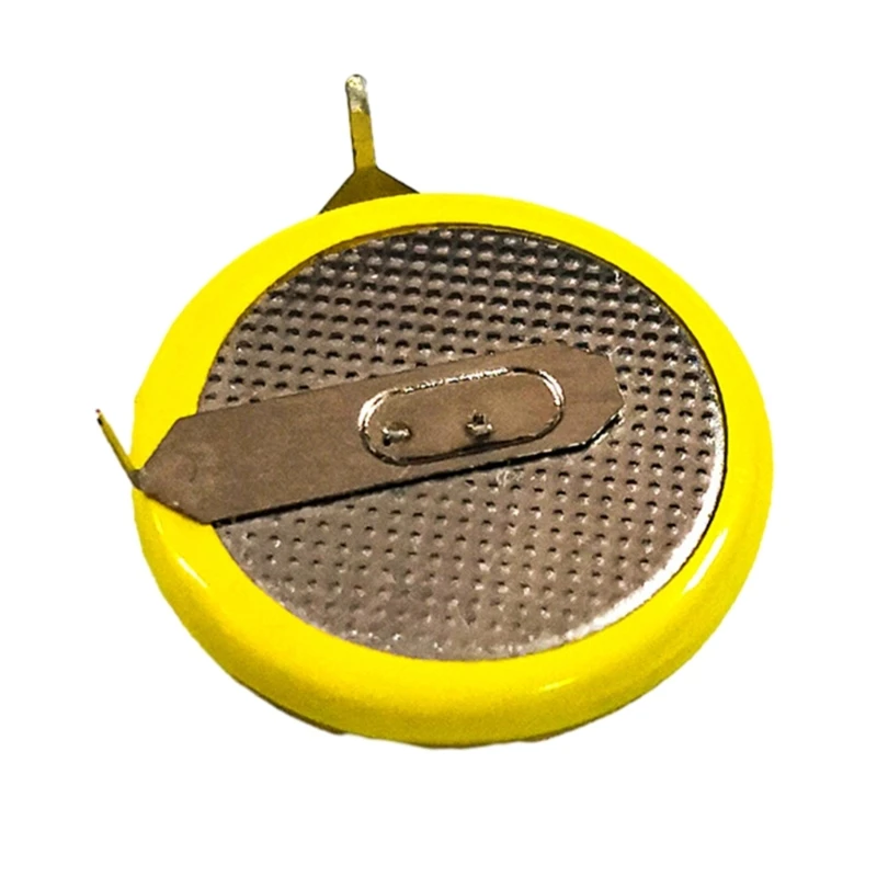 2er-Pack LIR2025 LIR 2025 3,6-V-Lithium-Akkus mit Stiften für Fernbedienungsuhren, Taschenrechner, Uhren