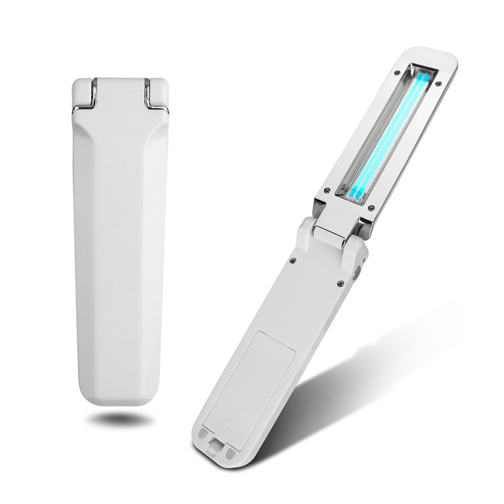Lámpara de OZONO UV portátil, lámpara ultravioleta de desinfección, germicida, esterilización, para coche, Hotel, alimentación USB,