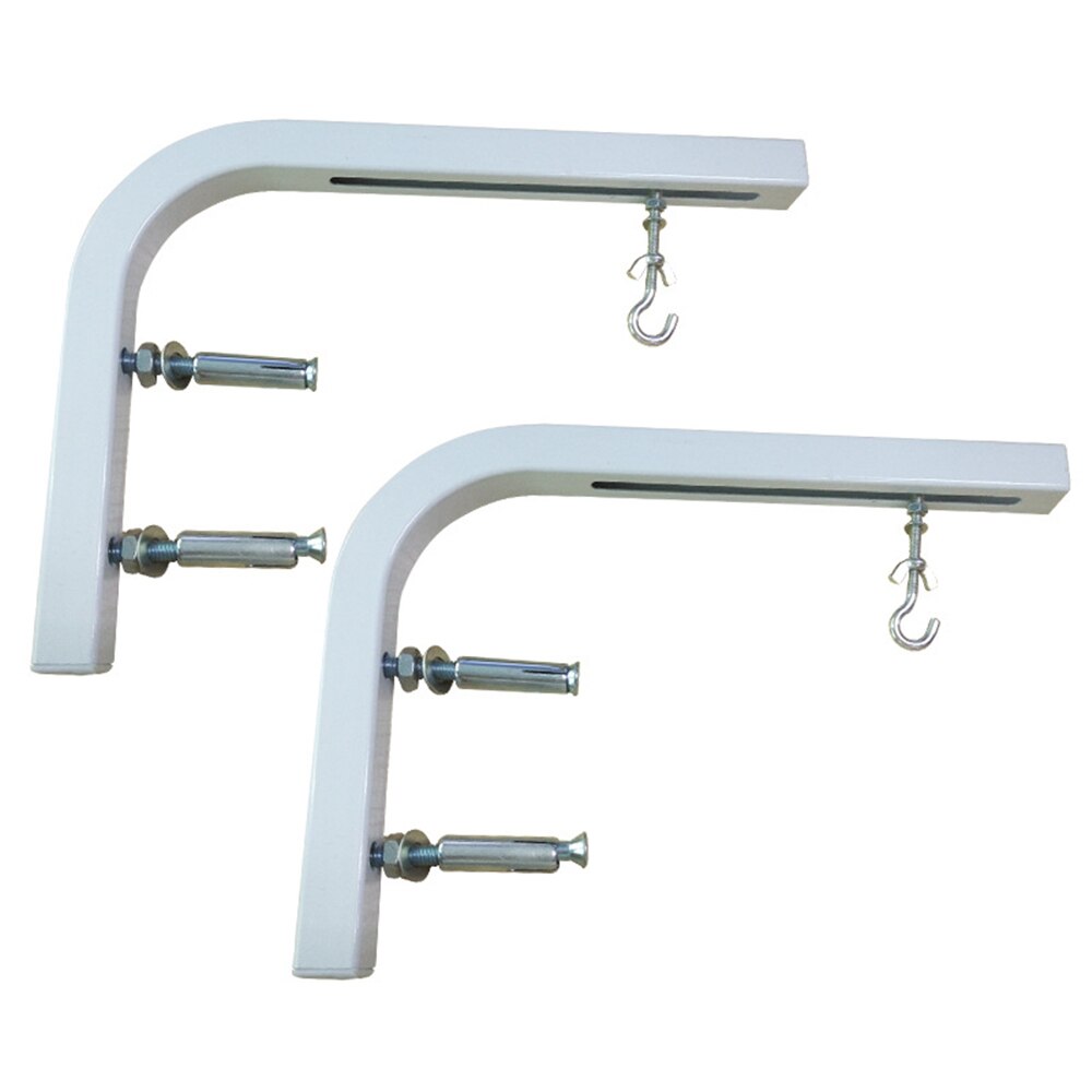 Universal Projector Screen Stand L-Bracket Wall Hanging Mount Adjustable Extension Stand Screws Hook Screen Placement