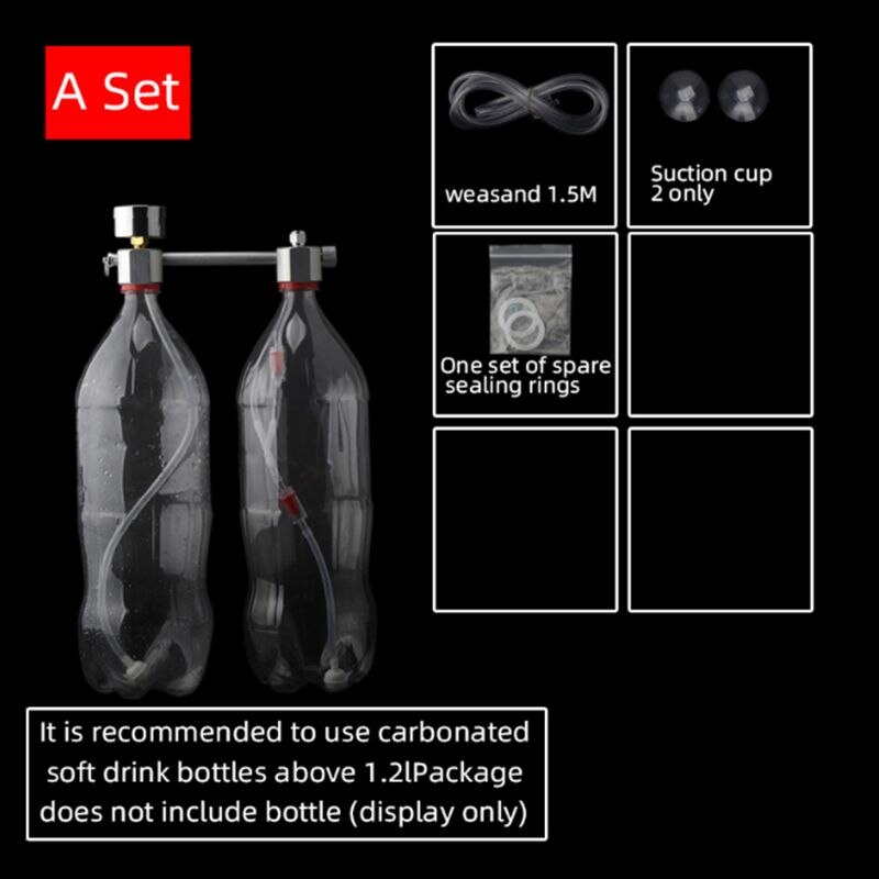 Aquarium DIY CO2 System Generator Kit Bubble Counter Plants Diffuser Regulator: A