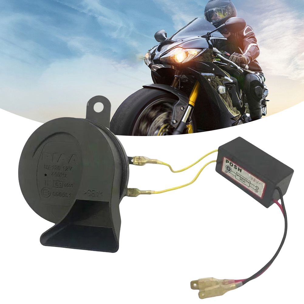 12V Horn Interrupter Relay Horn Auto Speaker Signal Relay Electric Snail Horn Relay for All Motorcycle Horns