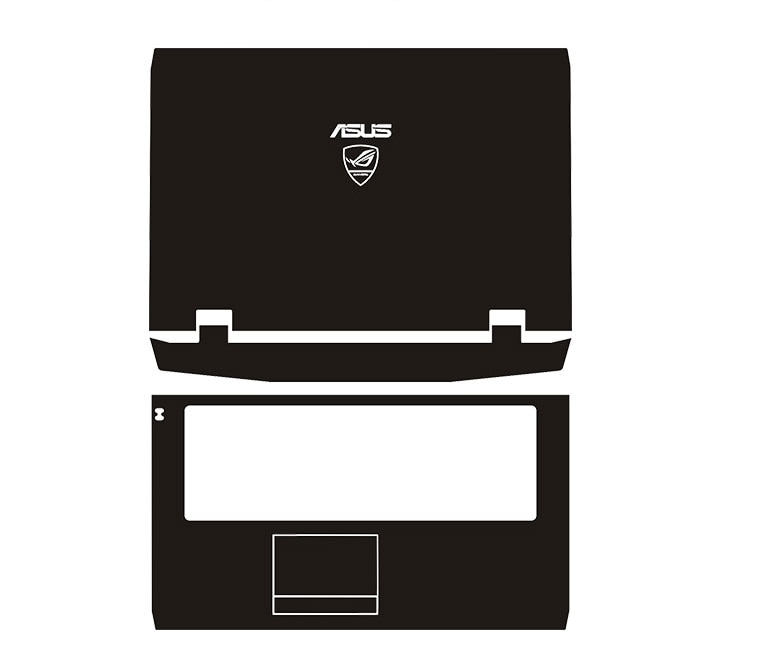 KH Laptop Carbon fiber Leather Sticker Skin Cover Protector for ASUS G73 G73JW G73JH G73S 17.3-inch