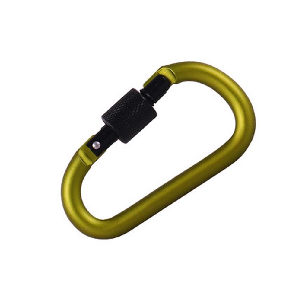 Aluminium veersleutel karabijnhaken clip draaguitrusting slot gesp sleutelhangers haak outdoor kampeeruitrusting ed